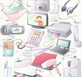 卡通生活電器圖片